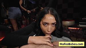 feeling the rush as nia bleu wraps her big boobs around brett maker's massive cock