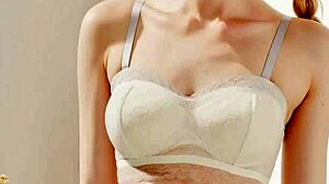 Lingerie Models In Flower Panties Barefoot And Sexy