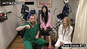 Alexandria Wu enjoys a relaxing solo session backstage