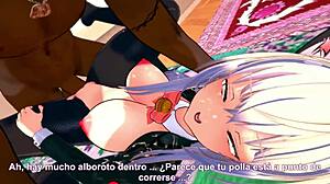 alya the cold russian and yuki suou end up becoming two very hot bunnies