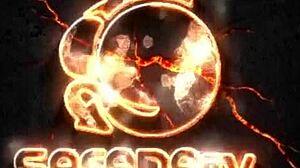 Emme White Faces Dildo In All-Women Orgy