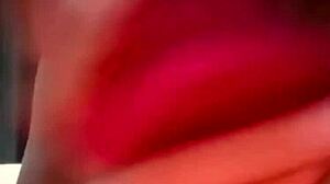 A horny British slut indulges in solo play on webcam