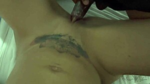 Orgy In Apartment With Three Guys And Bukkake In Mouth