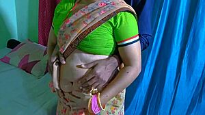 noughty babi desi romance foreplay and fucked on bed by her brother-in-law