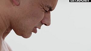 Yoga instructor Clea Gaultier fucks a big cock!