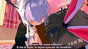 alya the cold russian and yuki suou end up becoming two very hot bunnies