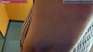 Public Elevator Blowjob Facial Cum Walker!