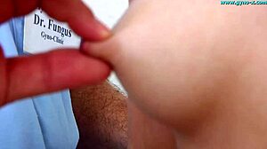 Katarina visits her gynecologist for an intense exam!