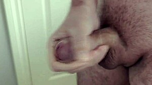 Watch this slow motion cumshot in the bathroom