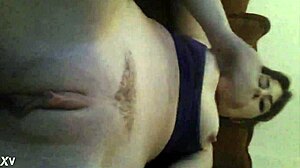 Sexy Innocent Brunette Fingering Herself In Someone Else S House