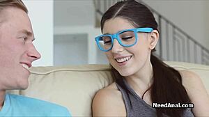 sexy teen tutor is ready for anal, wow!