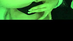 A horny British slut indulges in solo play on webcam