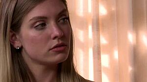 nina guides inexperienced girl in performing oral sex on pussy