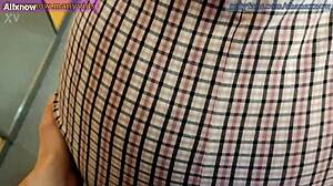 Public Elevator Blowjob Facial Cum Walker!