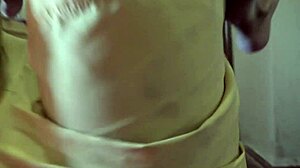 real amateur wife interacts with her stepson in family setting