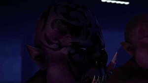 Sailor moon girls get gangbanged by orcs in wild orgy 😈