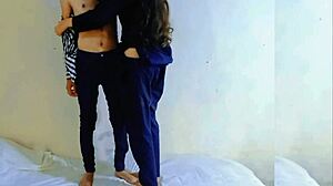 Indian virgin school girl fucks boyfriend first time college friends romantic sex after kissing