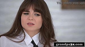 teen begs stepgrandpa for school ride