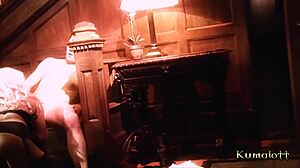 Michelle Throne Gets Facial On Big Tits Slut