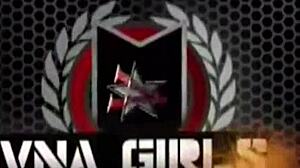 Cuban nympho dominates cristi ann's pussy with big strap-on