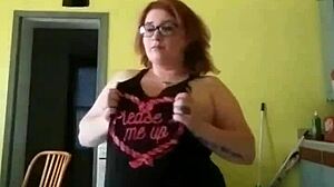 The milf endures rough hardcore action, squirting wildly as cum splatters her big tits and ass