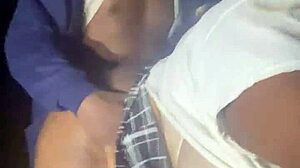 sexy bbw sucking and getting fucked in the forest