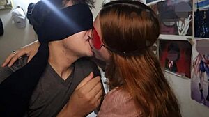 Her deep tongue kisses are wet and she loves foreign saliva