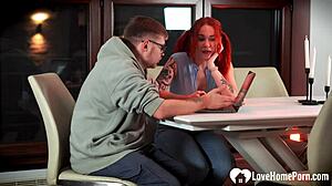 I taught her how to suck a dick