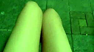 Ting Xuan Pees Outside In The Open