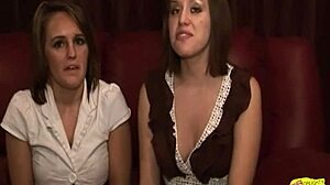Brunette hotties abby carter and missy marie fulfill their lesbian cravings in a porn audition