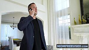 Brunette Cougar Fixes In-Law's Broken Heart With Freeuse Fucking And Toys