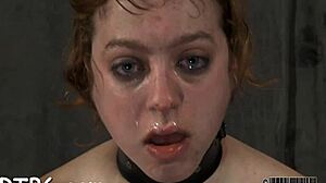 Intense caning dominates worthless playgirl