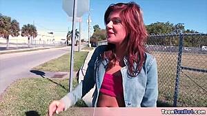 Rollerskate Chick Risa Gets Fucked By A Stranger