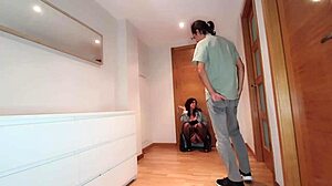 Guy's dream whore knocks on the wrong door?