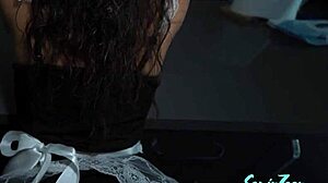 The Husband Couldn't Resist Cheating With A Sexy Big Ass Cleaner