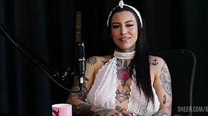 COMPILADOS DA LEXI MALLET NO BORA CAST COM BRUNA CARLOS WATCH ON SHEER RED