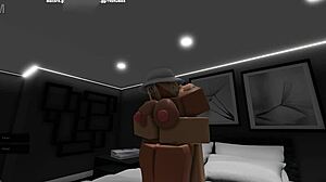 Roblox girlfriend is giving me a time of my life in bedroom