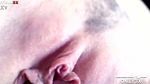 tori black masturbates with dildo in fishnets and heels, huge natural tits and pierced nipples on display!