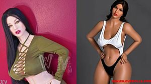 silicon sex doll venus love doll with curvy body and realistic features for fucking