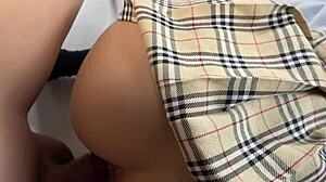 uncensored japanese beauty slender big breasts beautiful breasts serika-chan creampie sex in uniform cosplay 2 beautiful shaved pussy