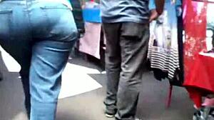 Big Ass Milf In Jeans On The Street – Teasing?