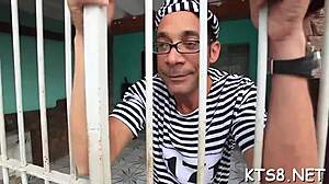 submissive shemale enjoys crazy butt pounding