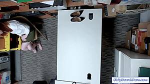 Stripsearchporn Com Shoplifter Strips Then Blowjobs Officer