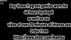 Mamou avec angel bande annonce �pisode 5 8 je me masturbe en lui lechant ses seins bien round