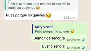 Doña mary got very horny owing the rota