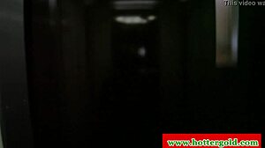 i'm a horny latina babe seducing my colleague in heels and stockings