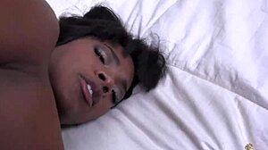 Ana Foxxx sucks white cock like a slut in pov scene