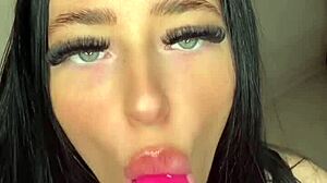 british coed masturbates alone in high definition webcam