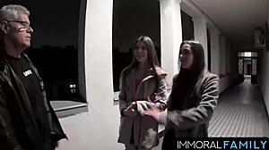 Alice, is this your first anal fuck with Porno Dan?