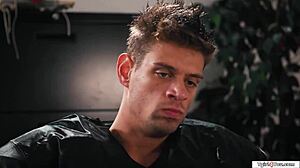 Busty Shemale Coach Brittney Kade Wants Players Big Dick